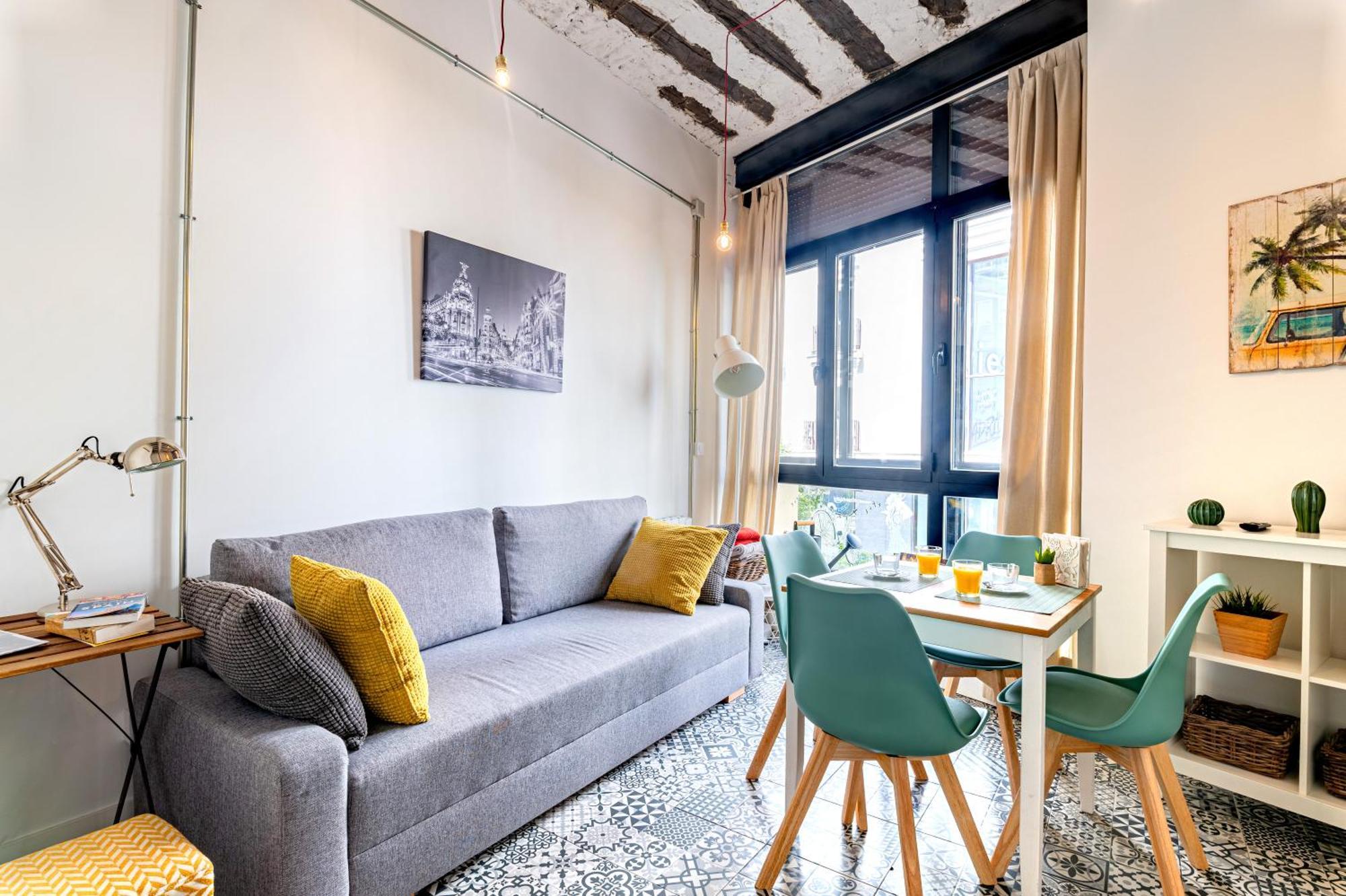 Vintage Apartment Near Puerta Del Sol Madrid Extérieur photo